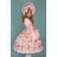 Antique Doll Strawberry Cake Bouquet Blouse JSK and OP(Reservation/3 Colours/Full Payment Without Shipping)